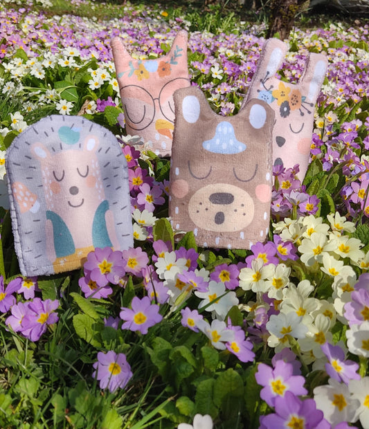 Gants d'apprentissage "printemps"